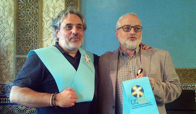 Alberto Fernández y Rafel López