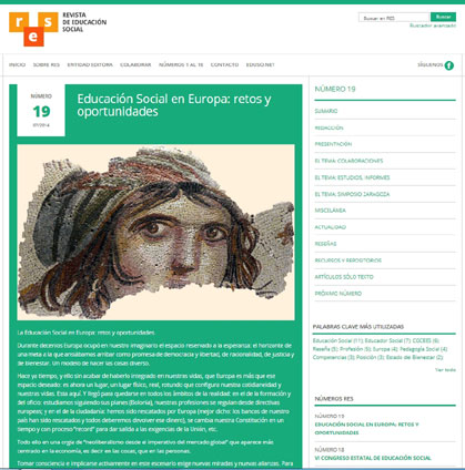 RES, Revista de Educación Social