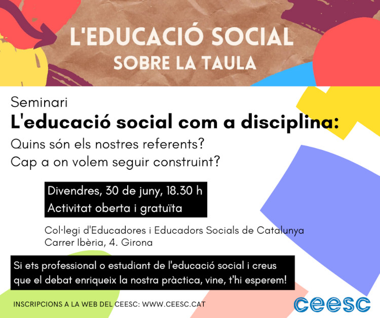 Eduso La educación social como disciplina: ¿Cuáles son nuestros referentes ...
